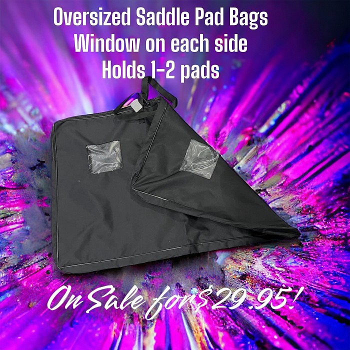 Saddle pad carrier